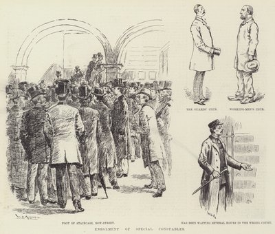 Enrôlement de constables spéciaux - William Douglas Almond